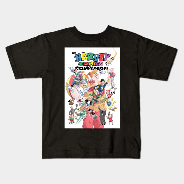 Harvey Companion book cover Kids T-Shirt by Fun Ideas Productions